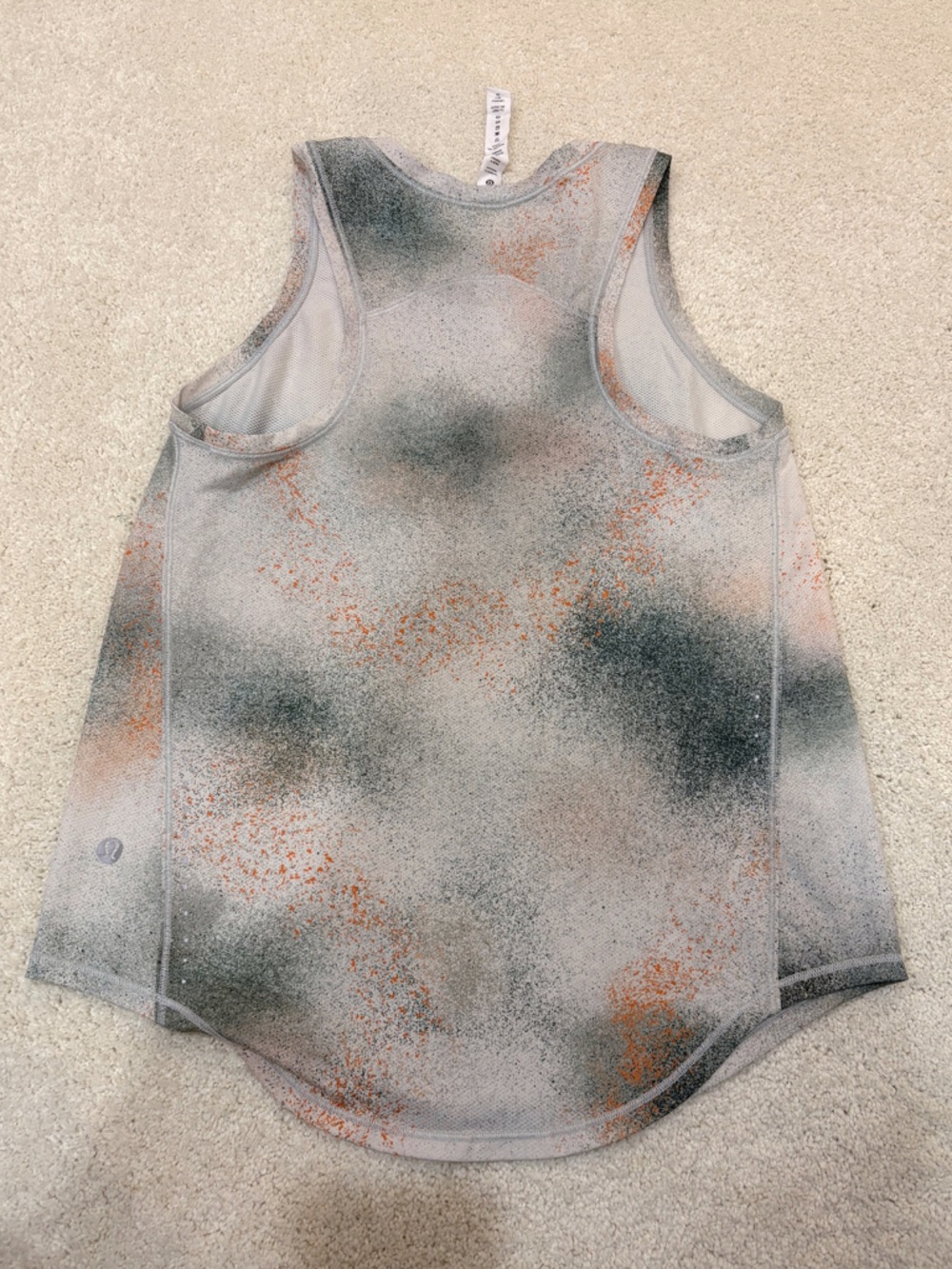 Lululemon High Neck Sculpt Women's Tank Top Speckled  Lightweight - 2 - Picture 3 of 8